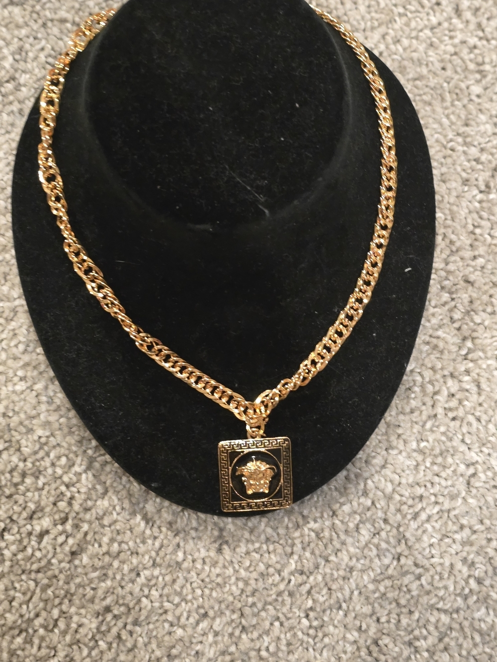 22kgp Dubai Jewelry Gold-Tone Medallion Pendant Necklace - Women Jewelry